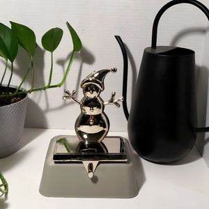 Snowman - stocking hanger - 437